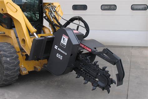 skid steer rock trencher|best skid steer trencher attachment.